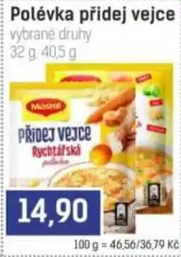 Konzum Polévka přidej vejce nabídka