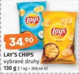 Konzum Lay's chips nabídka