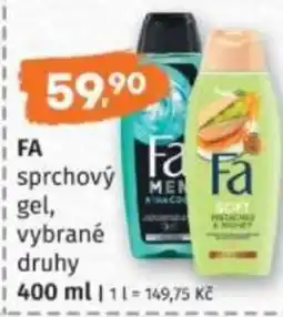 Konzum FA sprchový gel nabídka