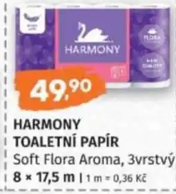 Konzum Harmony toaletní papír nabídka