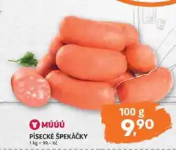 Konzum Písecké špekáčky nabídka