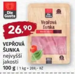 Konzum Vepřová šunka nejvyšší jakosti nabídka