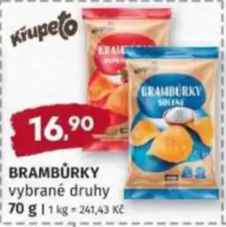 Konzum Brambůrky nabídka