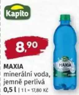 Konzum MAXIA minerální voda, jemně perlivá nabídka