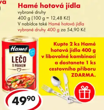 CBA Hamé hotová jídla nabídka