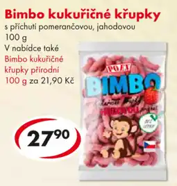 CBA Bimbo kukuřičné křupky nabídka