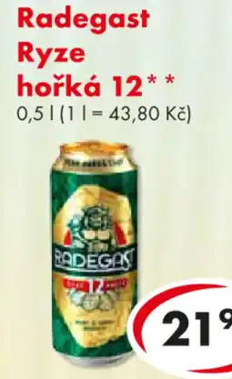 CBA Radegast Ryze hořká 12 nabídka