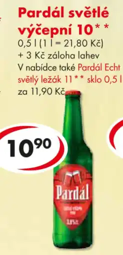 CBA Pardál světlé výčepní 10 nabídka