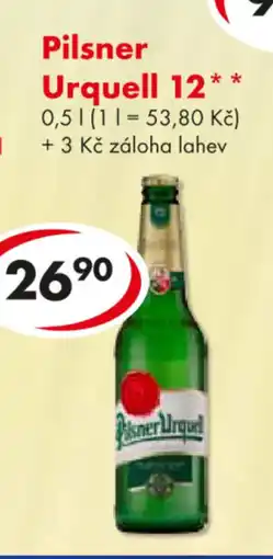 CBA Pilsner Urquell 12 nabídka