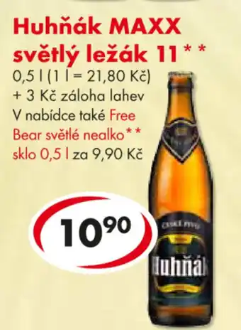 CBA Huhňák Maxx světlý ležák 11 nabídka