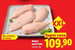 Lidl Kuřecí prsní řízky nabídka