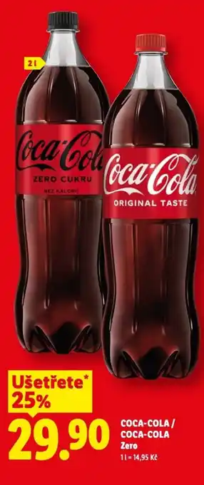 Lidl COCA-COLA / COCA-COLA Zero nabídka