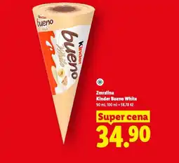 Lidl Zmrzlina Kinder Bueno White nabídka