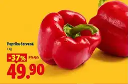 Lidl Paprika červená nabídka