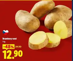 Lidl Brambory rané nabídka