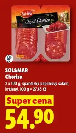Lidl SOL&MAR Chorizo nabídka