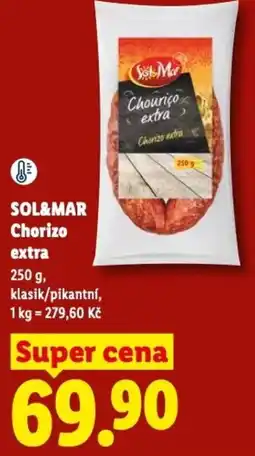 Lidl SOL&MAR Chorizo extra nabídka