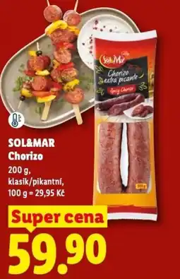 Lidl SOL&MAR Chorizo nabídka