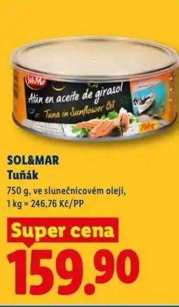 Lidl SOL&MAR Tuňák nabídka