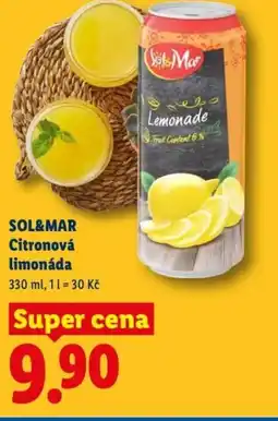 Lidl SOL&MAR Citronová limonáda nabídka