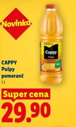 Lidl CAPPY Pulpy pomeranč nabídka