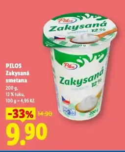 Lidl PILOS Zakysaná smetana nabídka