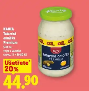 Lidl KANIA Tatarská omáčka Premium nabídka