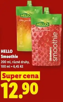 Lidl HELLO Smoothie nabídka