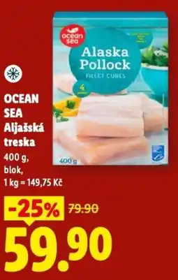 Lidl OCEAN SEA Aljašská treska nabídka
