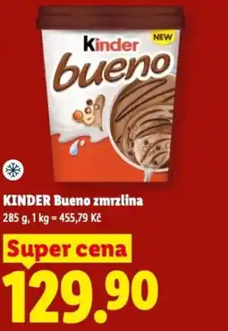 Lidl KINDER Bueno zmrzlina nabídka