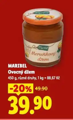 Lidl MARIBEL Ovocný džem nabídka