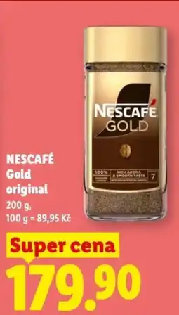 Lidl NESCAFÉ Gold original nabídka