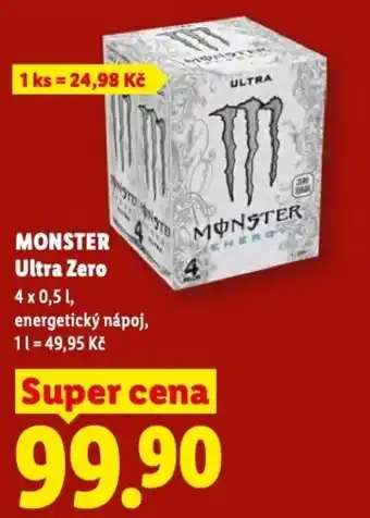 Lidl MONSTER Ultra Zero nabídka