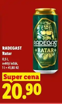Lidl RADEGAST Ratar nabídka