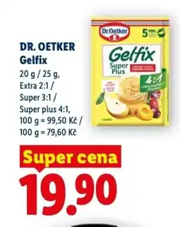 Lidl DR. OETKER Gelfix nabídka