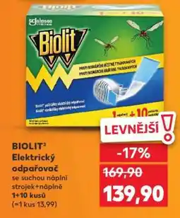 Kaufland BIOLIT² Elektrický odpařovač nabídka