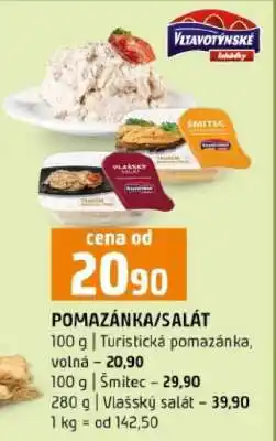 Terno POMAZÁNKA/SALÁT nabídka