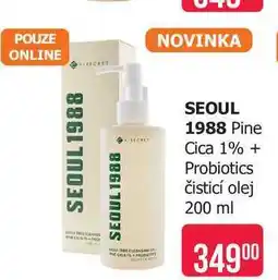 Teta SEOUL 1988 Pine Cica 1% + Probiotics čisticí olej 200 ml nabídka