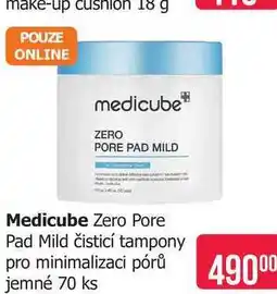 Teta Medicube Zero Pore Pad Mild čisticí tampony pro minimalizaci pórů jemné 70 ks nabídka