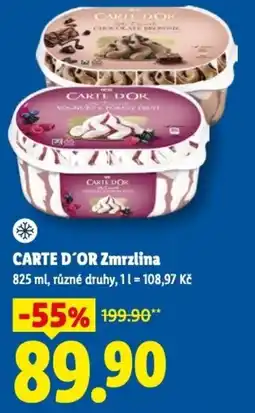 Lidl CARTE D'OR Zmrzlina nabídka