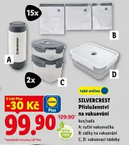 Lidl SILVERCREST Příslušenství na vakuování nabídka