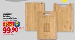 Lidl SILVERCREST Kuchyňské bambusové prkénko nabídka