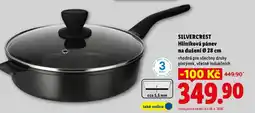 Lidl SILVERCREST Hliníková pánev na dušení nabídka