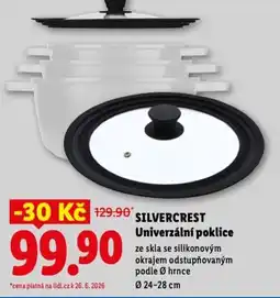 Lidl SILVERCREST Univerzální poklice nabídka