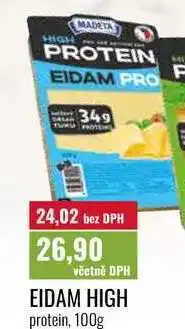 Ratio EIDAM HIGH, protein nabídka