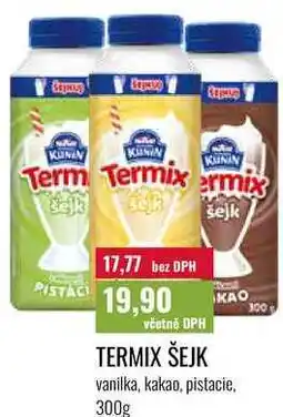 Ratio TERMIX ŠEJK nabídka