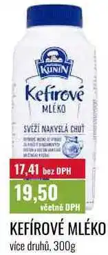 Ratio KEFÍROVÉ MLÉKO, více druhů nabídka