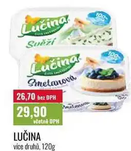 Ratio LUČINA, více druhů nabídka