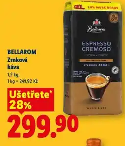 Lidl BELLAROM Zrnková káva nabídka
