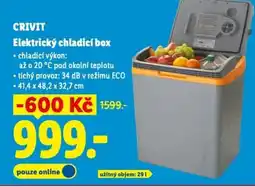Lidl CRIVIT Elektrický chladicí box nabídka